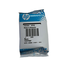 Genuine HP 63 Black Ink Cartridges F6U62A HP Deskjet 1112, 2130, 2132, 3630