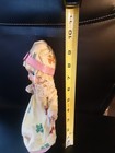 Rubber Face Hands Felt Doll Yellow Kerchief Gown Vintage Bendable 1960s Vintage — photo 6
