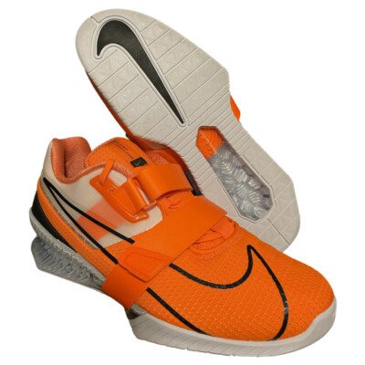 Nike Romaleos 4 Total Orange Weightlifting Shoes CD3463-801  display picture 3