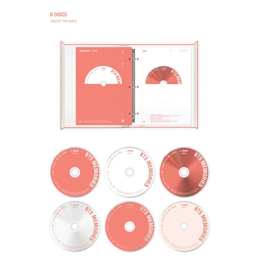 BTS MEMORIES OF 2019 DVD Book+6Discs+Etc+Express Ship+BOX pack | eBay