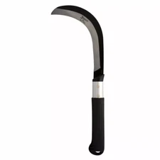 K310 Zenport Carbon Steel Blade and Aluminum Handle 9" Brush Clearing Sickle