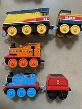 Thomas the Train Nia Diecast Metal Push Along Mattel 2018 Rebecca Lot Of 5