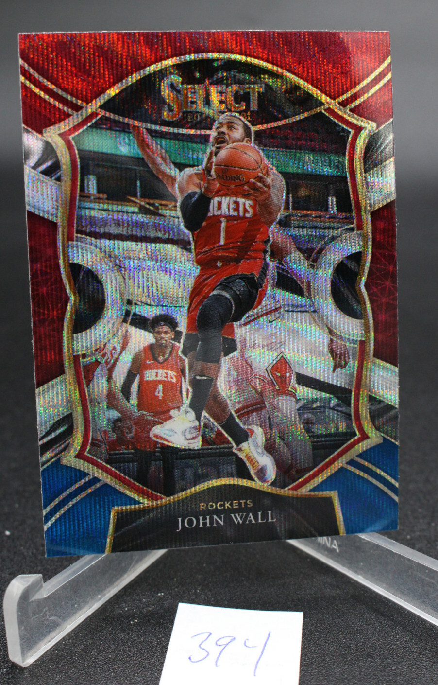 JOHN WALL 2020-21 Panini Select Concourse Tri-Color Prizm #31