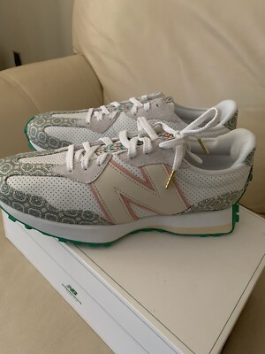 New Balance 327 x Casablanca Munsell White Green monogram size 12