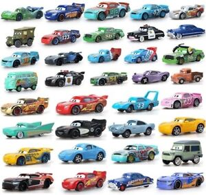 New Disney Pixar Cars McQueen 1:55 Diecast Movie Collect Car Toys Gift Boy Loose