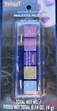 Spirit Halloween purple glitter well eye cream eyeshadow palette BN