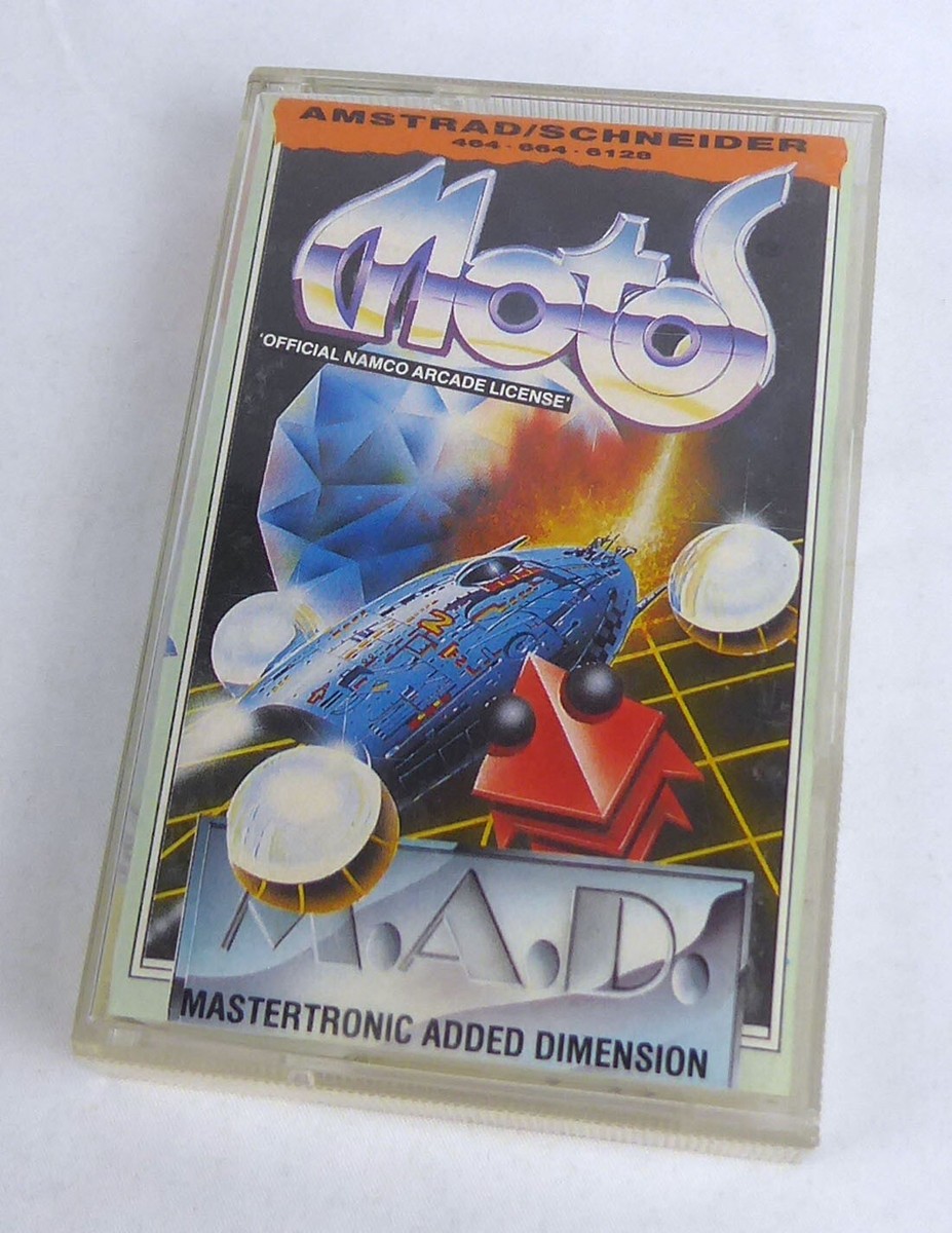 Schneider CPC 464 Amstrad in OVP -- MOTOS (Mastertronic) -- Tape
