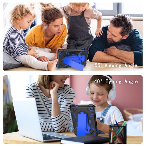 For Amazon Fire 7 inch 12th Gen 2022 Kids Friendly Shockproof Stand Hybrid Case - Picture 7 of 16