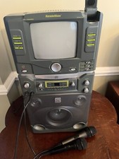 KaraokeVision The Singing Vision Model STVG-710 and 2 Microphones