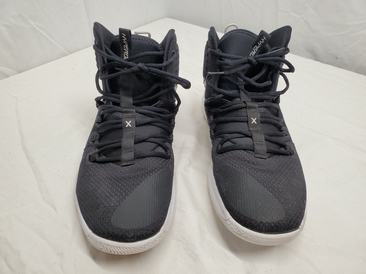 Nike Hyperdunk X Black White Mesh Men’s Sneakers Size 7.5 AR0467-100 Nike Hyperdunk X Men main image 2