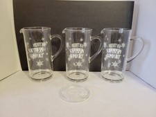 Southern Comfort Plastic Pitcher 32 oz Precisioncraft Barware with Snowflakes