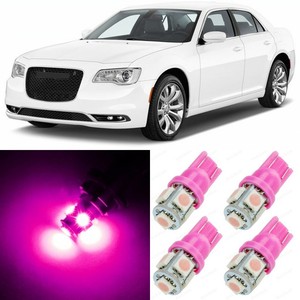 Details About 19 X Ultra Pink Interior Led Lights Package For 2015 2019 Chrysler 300 300c