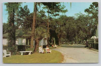 Postcard Hil Top Motor Court Gainesville Florida