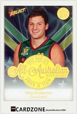 2013 Select AFL Future Force All Australia Team AA10 Toby Nankervis