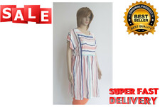 Women´s Mini Dress Size XL Striped As Image                               --A1--