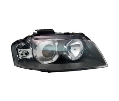 Right Headlight for Audi A3 8P 2003 2004 2005 VP1437P Black LHD
