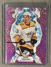 2021-2022 UD ICE HOCKEY PHILIP TOMASINO ROOKIE LAVENDER # 107