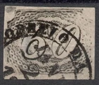 RHM:BR 6 Mi: BR6 1844 Brazil 60 Rèis OLHOS-DE-BOI " INCLINADOS " , used , LH