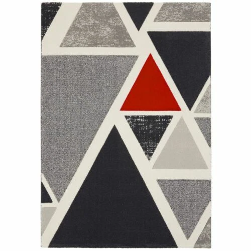 Tapis vintage/rétro rouge pour la maison