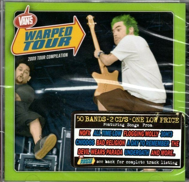 2008 Warped Tour Compilation [2 Discs] (CD, 2009, Side One