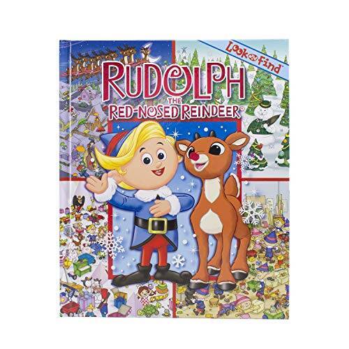 Look and Find: Rudolph the Red-Nosed Reindeer - Hardcover - GOOD