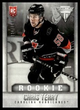 2013-14 Panini Titanium ROOKIE Chris Terry Rookie 230/299 Carolina Hurricanes