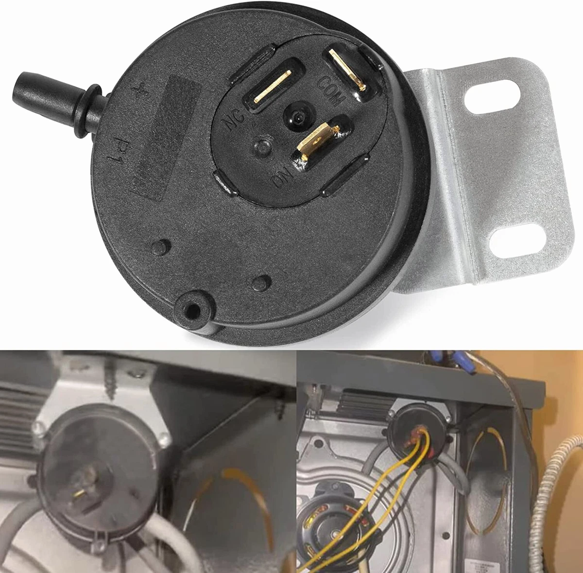 For Nordyne Gibson Furnace Air Pressure Switch 632444, Rating:  1.74u0026#039;u0026#039; W/C | eBay