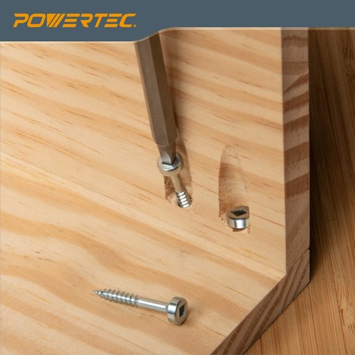 POWERTEC 71643 Twin Pocket Hole Jig for Woodworking - Picture 7 of 8