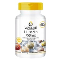 L-Histidin 750 Mg - 100 Tabletten - Hochdosiert - Vegan | Warnke Vitalstoffe