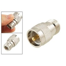 UHF Male PL259 to N Female M/F Straight Coax RF Adapter USA