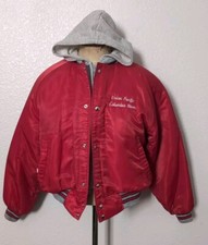 Vintage Union Pacific Columbia River Nylon Jacket Wearguard XL W/ZIP UP HOODIE