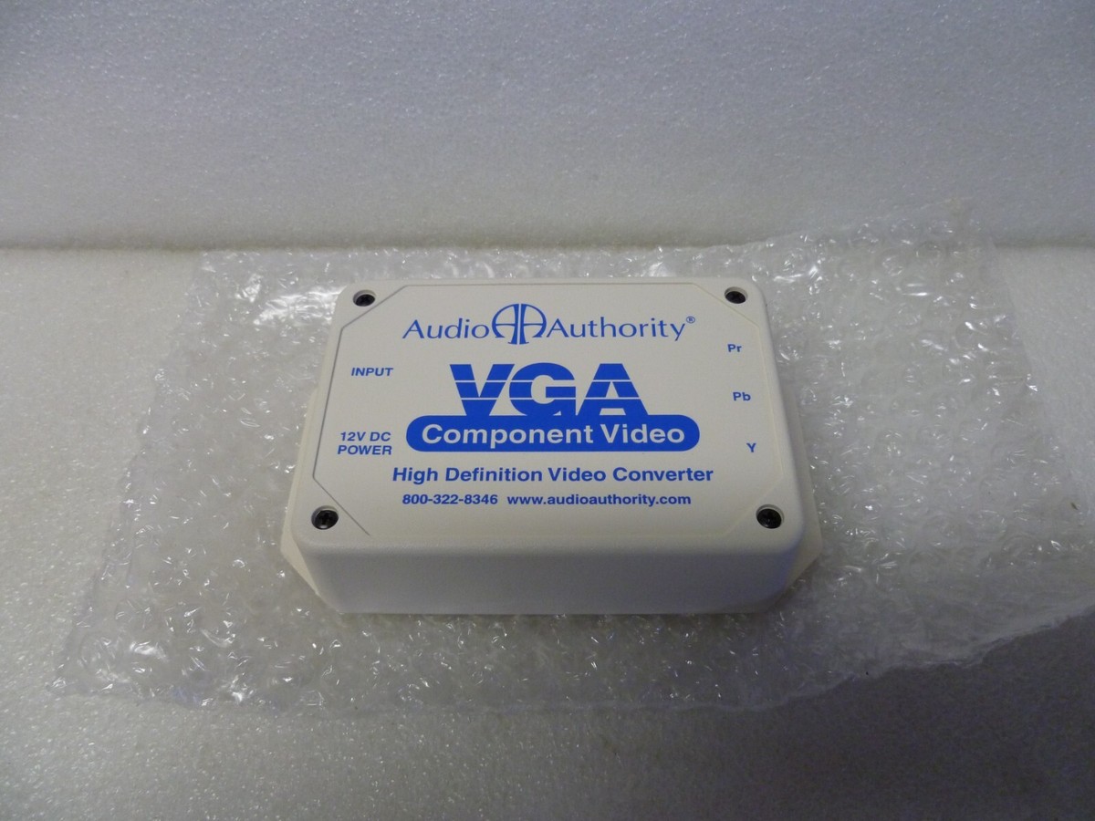 Audio Authority VGA to component converter Arcade MODEL