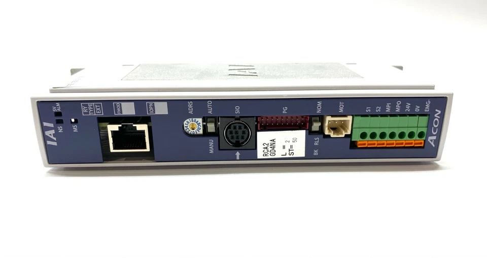 IAI ACON-CG-20I-EP-0-0 RCA Positioner Drive Interruption EtherNet/IP Controller - Image 4 of 4