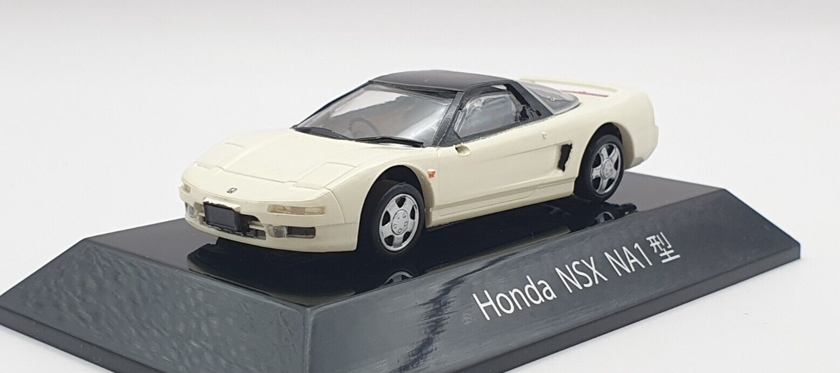 NSX ミニカー クリーム色 1/64 スケール 1/64 F-Toys HONDA ACURA NSX WHITE NA1 car model type r | eBay
