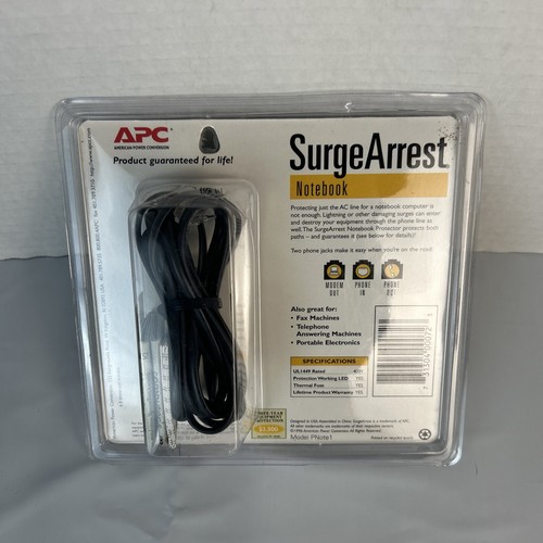 APC Surge Arrest Notebook Surge Protector PNote1 - Picture 2 of 2