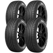 Qty 4 19565r15 Nokian One 91h Sl Black Wall Tires