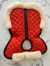 Hermes sheepskin half pad - Back shock absorbing pad - Slightly used