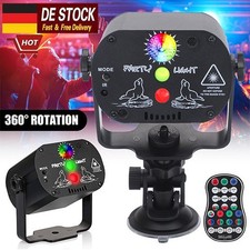 RGB+ UV LED Laser Projektor DJ Bühnenbeleuchtung 240 Muster Disco Lichteffekt