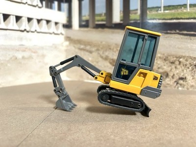 Joal 1/35 Scale (Ref. No. 162) JCB 801 Diecast Mini Excavator - Loose/No Box.