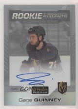2020-21 O-Pee-Chee Platinum Rookie Auto Rainbow Gage Quinney #R-GQ Auto 0a4