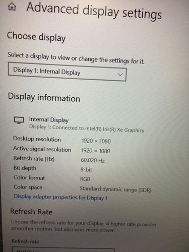 @XJ Lenovo ThinkPad E15 Laptop i5 1135G7 2,4GHZ 15,6" FHD 8GB 256GB SSD W10P #1 - Bild 2 von 12