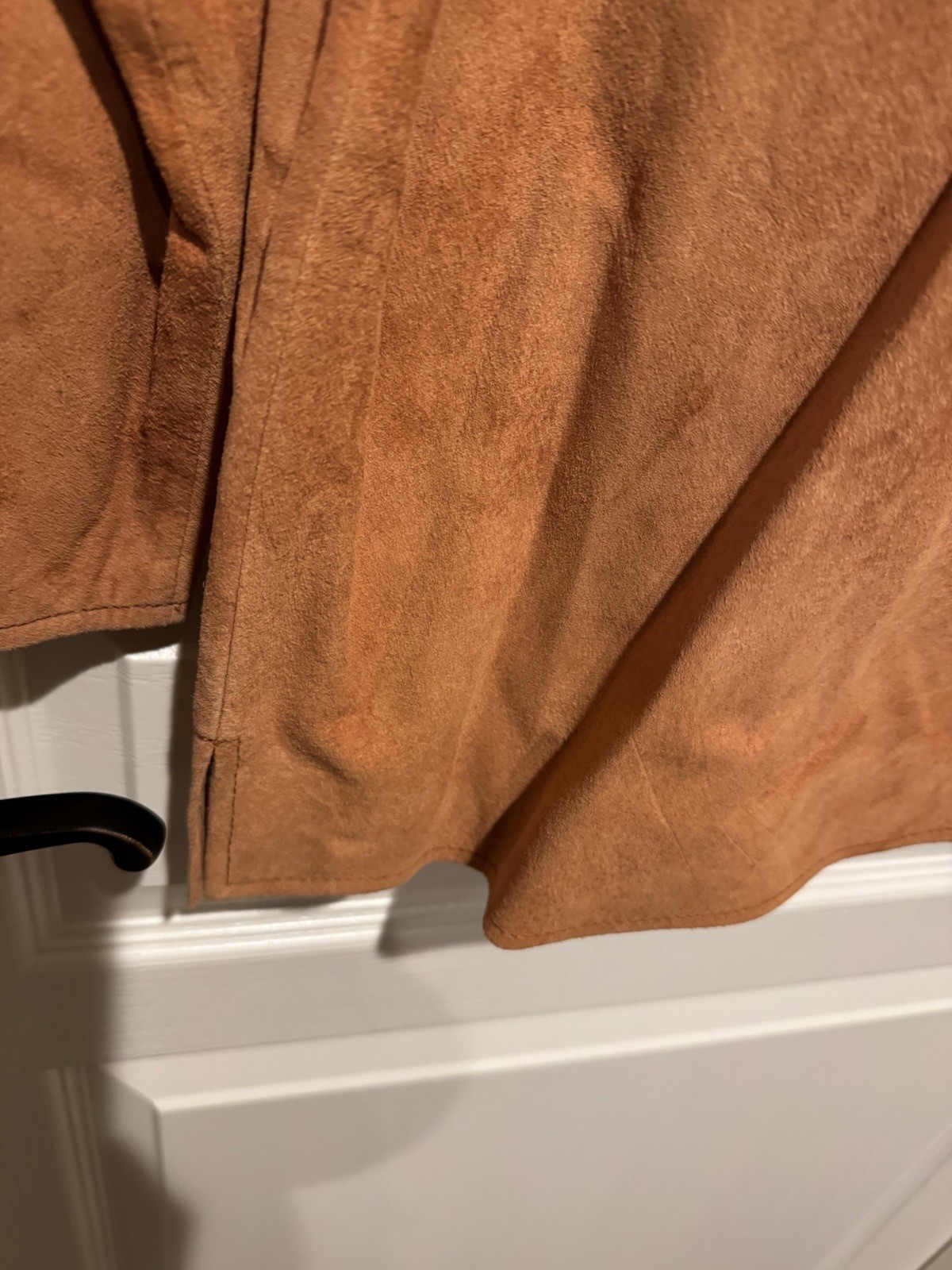 Pendleton Burnt Orange Suede Jacket Coat Size 1X … - image 5