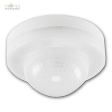 Decken-Aufputz-Bewegungsmelder 360&deg; PIR Pr&auml;senzmelder 3-Draht 20m PIR Sensor LED