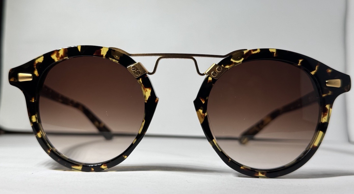 KREWE STL II  Zulu 24K Sunglasses