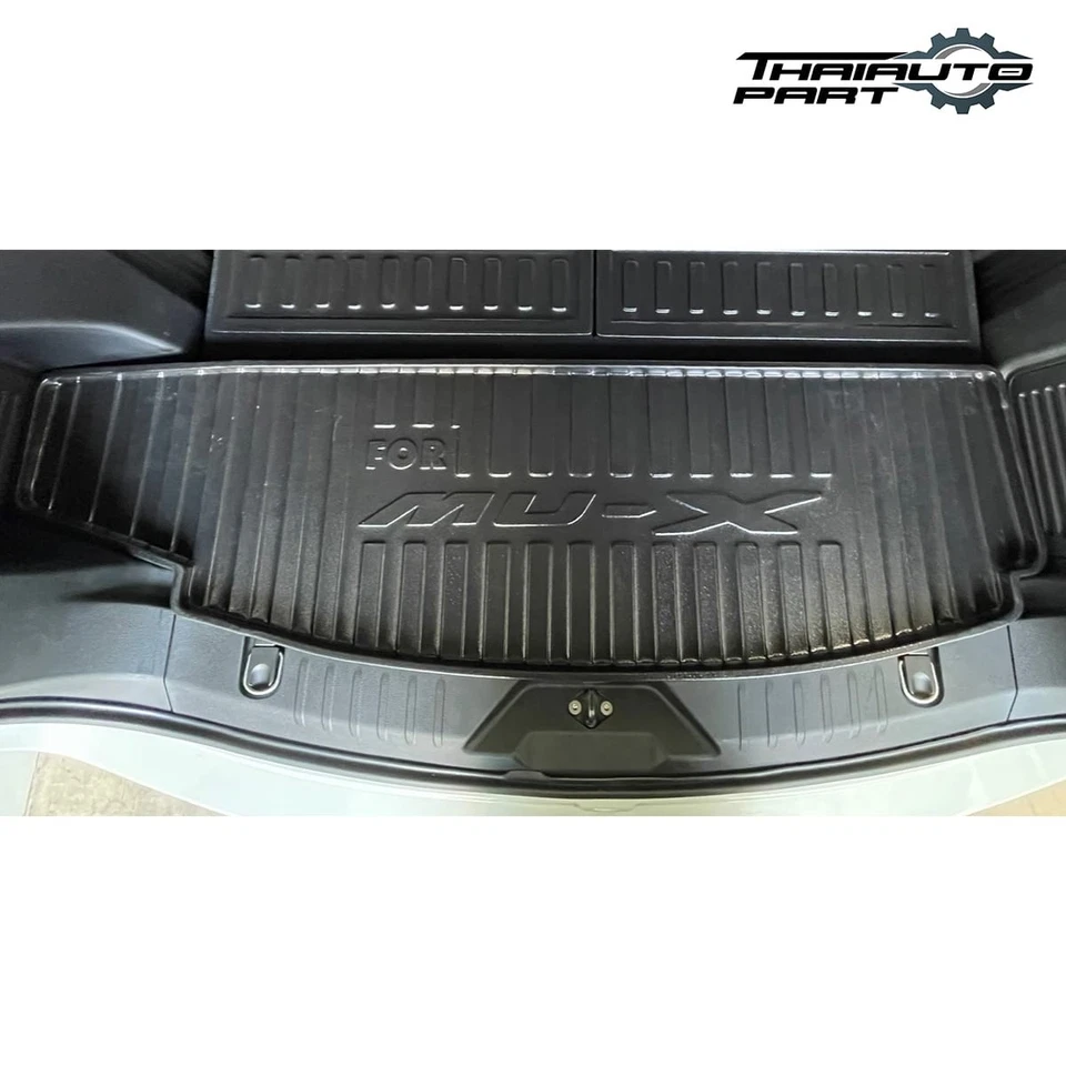 后备箱衬里地板垫后托盘地毯内部适用于五十铃MU-X 2021-2024 — 第 4/4 张图片