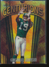 1998 Topps Finest Keyshawn Johnson Centurions Refractor /500 #C6 C88