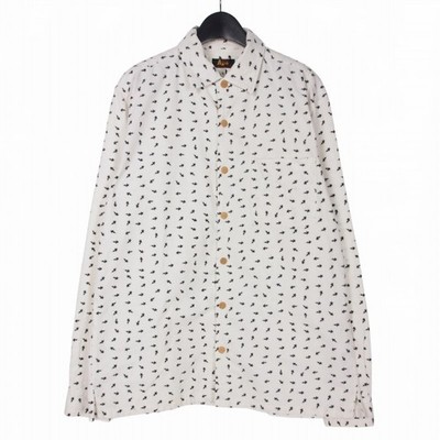 A Bathing Ape BAPE 90s Allover Pattern Flannel Shirt Long Sleeve XL