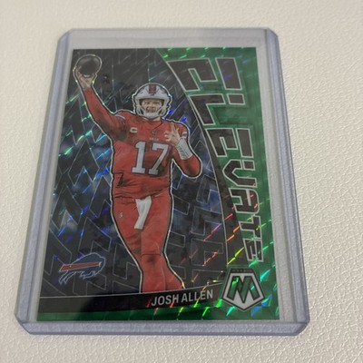 2023 Panini Mosaic - Elevate Josh Allen #E-JA Green Mosaic Prizm