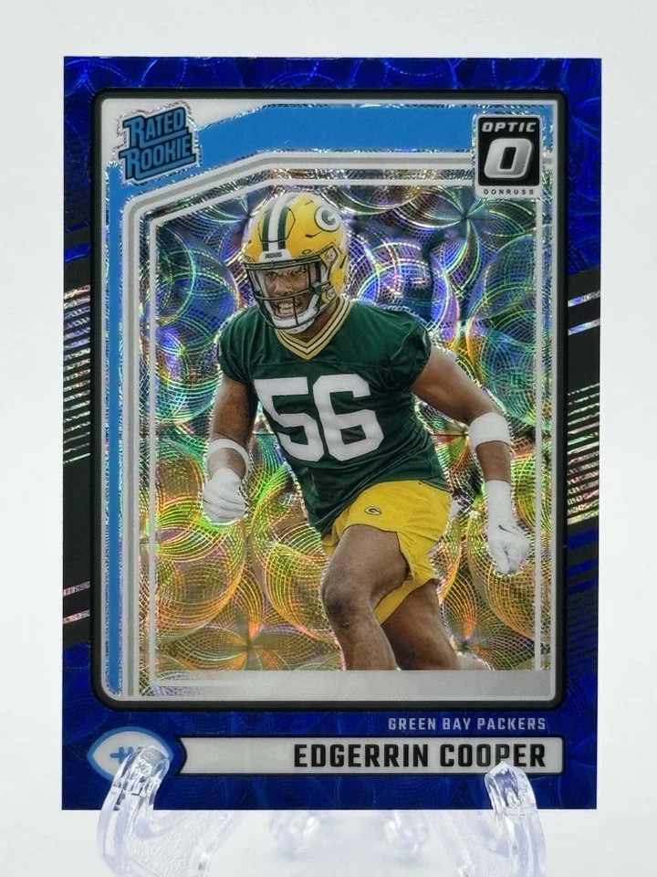 2024 Donruss Edgerrin Cooper Optic Preview Blue Scope RC Parallel #325