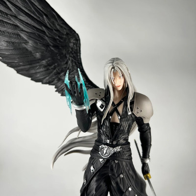 Final Fantasy VII Rebirth Sephiroth One-Winged Angel Action Figure Statue